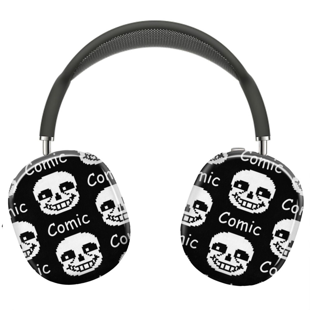 (Comic Sans_3795) Protective Cover For Airpods Max Headphones Aesthetic Print Snap On Cases 8841579054177