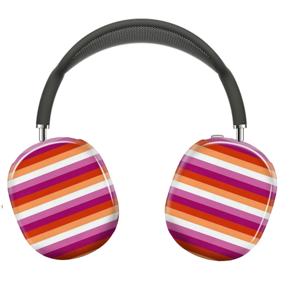 (Lesbian Flag_6260) Protective Cover For Airpods Max Headphones Aesthetic Print Snap On Cases 8841579081845
