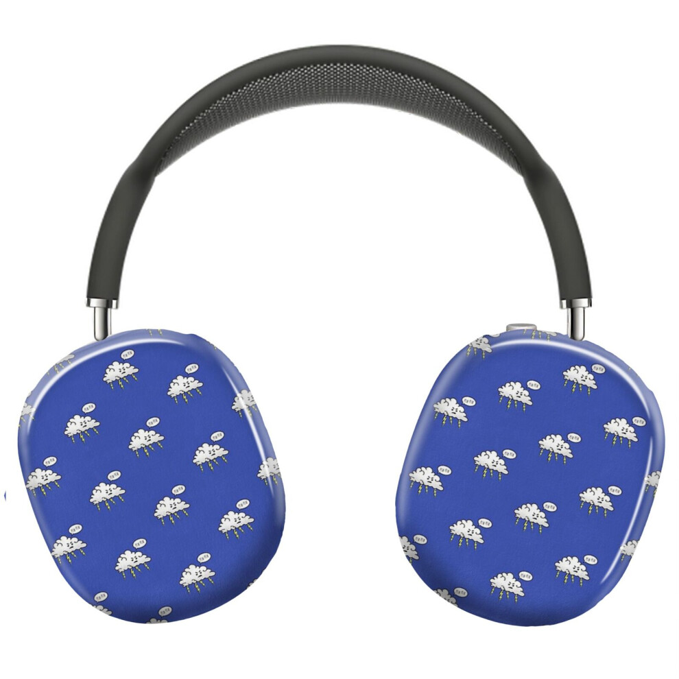 (Angry Cloud_4165) Protective Cover For Airpods Max Headphones Aesthetic Print Snap On Cases 8841579029953