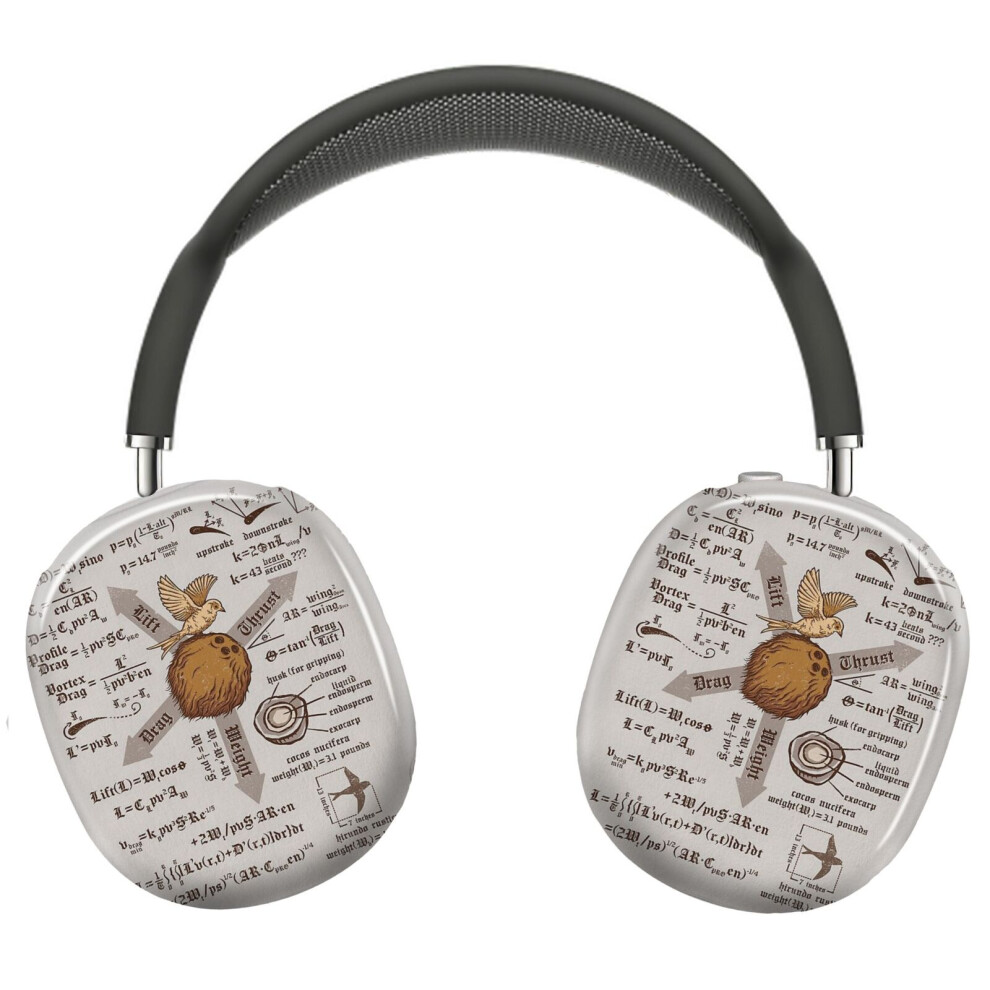 (A Simple Question Of Weight Ratios_4702) Protective Cover For Airpods Max Headphones Aesthetic Print Snap On Cases 8841579033127