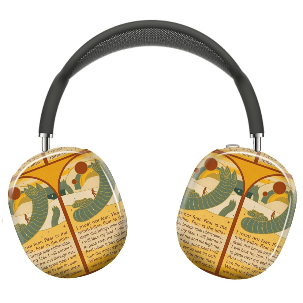 (Litany Against Fear._6749) Protective Cover For Airpods Max Headphones Aesthetic Print Snap On Cases 8841579081210