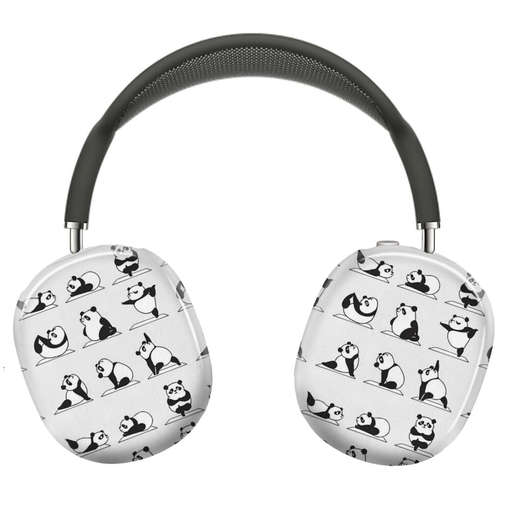 (Panda Yoga_5354) Protective Cover For Airpods Max Headphones Aesthetic Print Snap On Cases 8841579088219