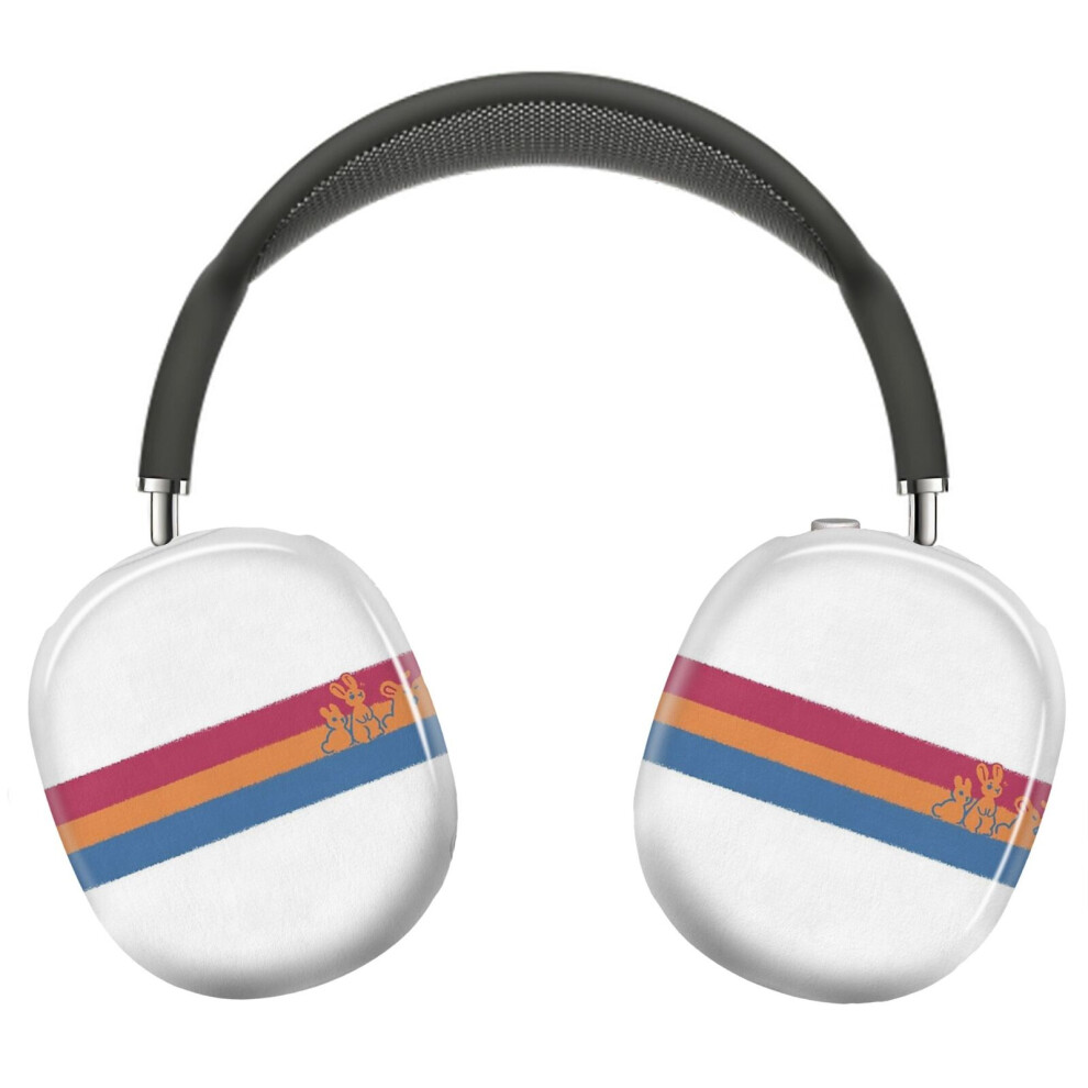 (Pan Pride Rabbits_6595) Protective Cover For Airpods Max Headphones Aesthetic Print Snap On Cases 8841579088264