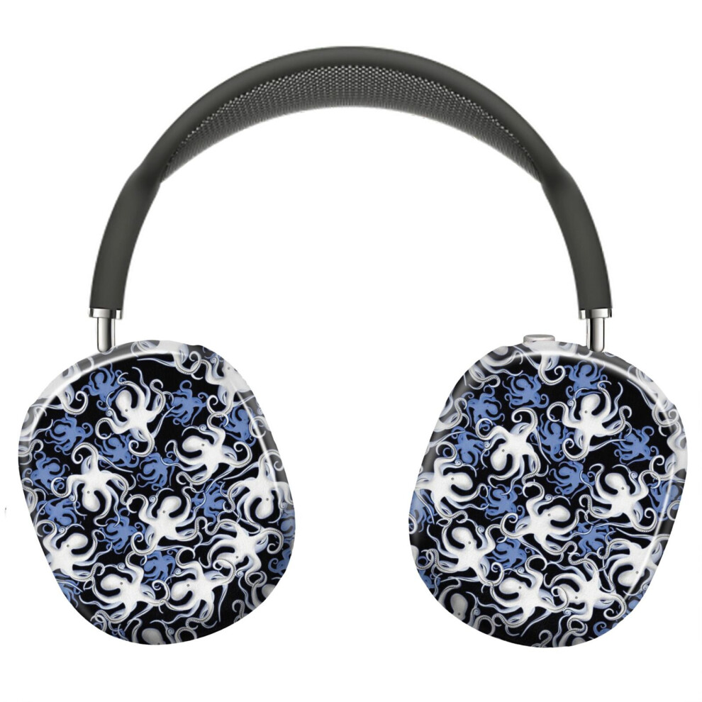 (Octopus Pattern_10166) Protective Cover For Airpods Max Headphones Aesthetic Print Snap On Cases 8841579090588