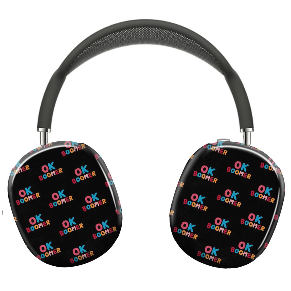 (Ok Boomer_5122) Protective Cover For Airpods Max Headphones Aesthetic Print Snap On Cases 8841579090229