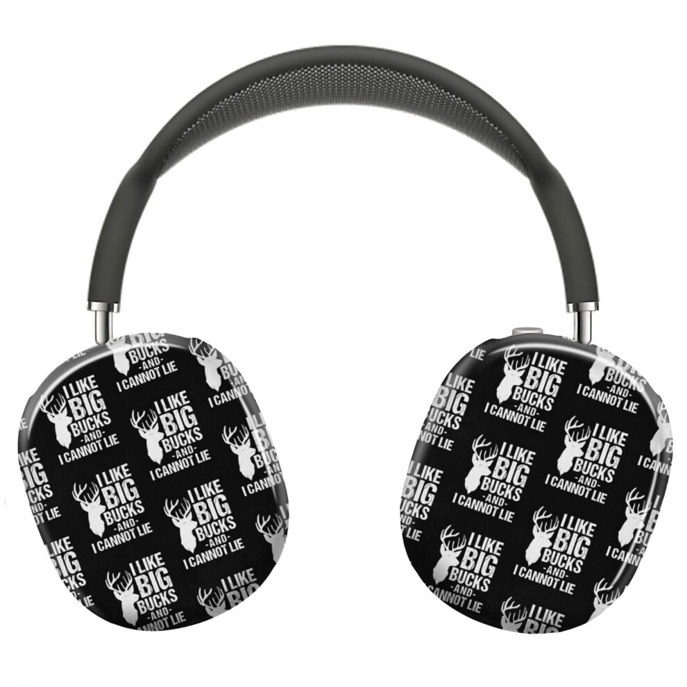 (I Like Big Bucks Funny Hunting Gift For Deer Hunters_23351) Protective Cover for AirPods Max Headphones Aesthetic Print Snap On Cases-image-OPC-PFH8XRM-NEW