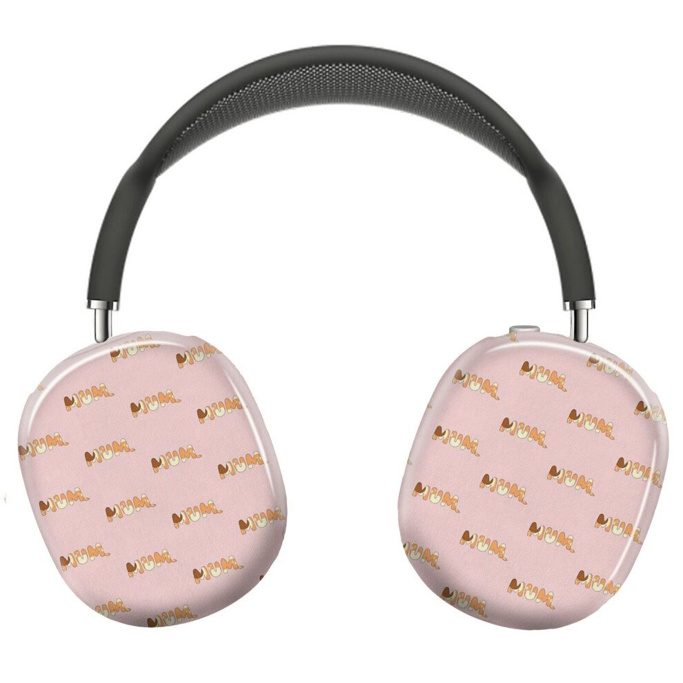 (I Love Mum_6430) Protective Cover for AirPods Max Headphones Aesthetic Print Snap On Cases-image-OPC-PFH8XRW-NEW