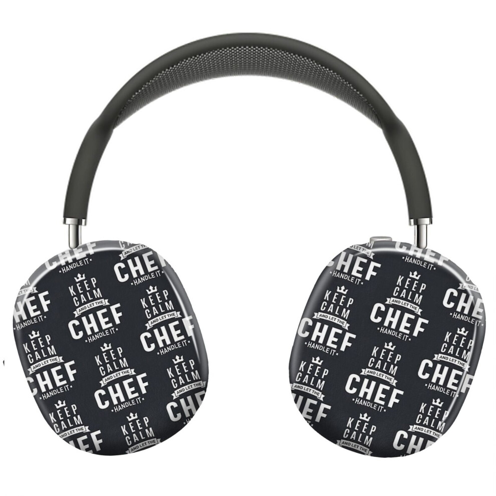(Chef Work Job Title Gift_8319) Protective Cover For Airpods Max Headphones Aesthetic Print Snap On Cases 8841579037453