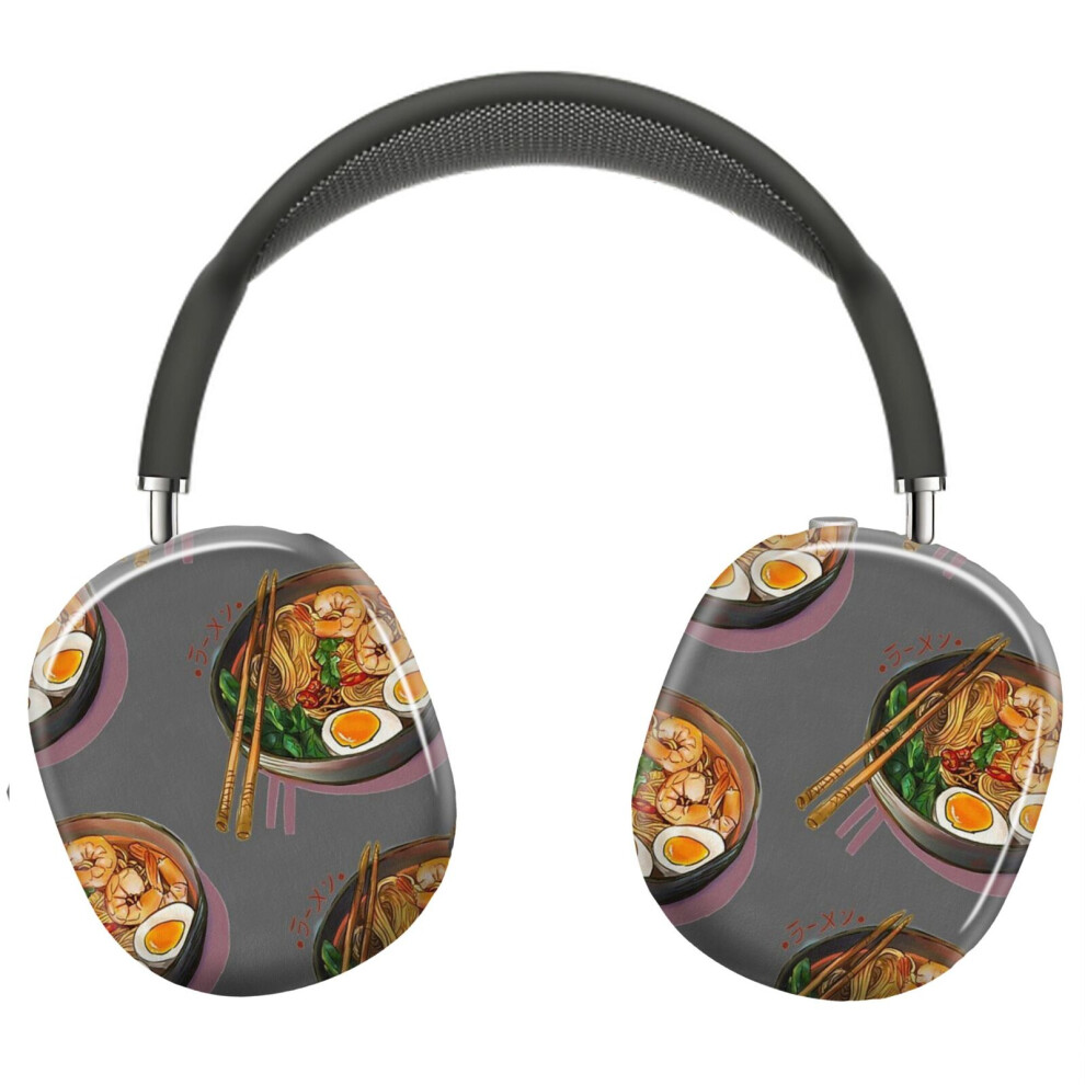 (Japanses Ramen Noodles Bowl_22545) Protective Cover For Airpods Max Headphones Aesthetic Print Snap On Cases 8841579066972