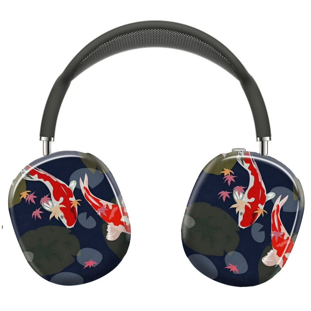 (Japanese Koi Fish Pond _6162) Protective Cover For Airpods Max Headphones Aesthetic Print Snap On Cases 8841579067023