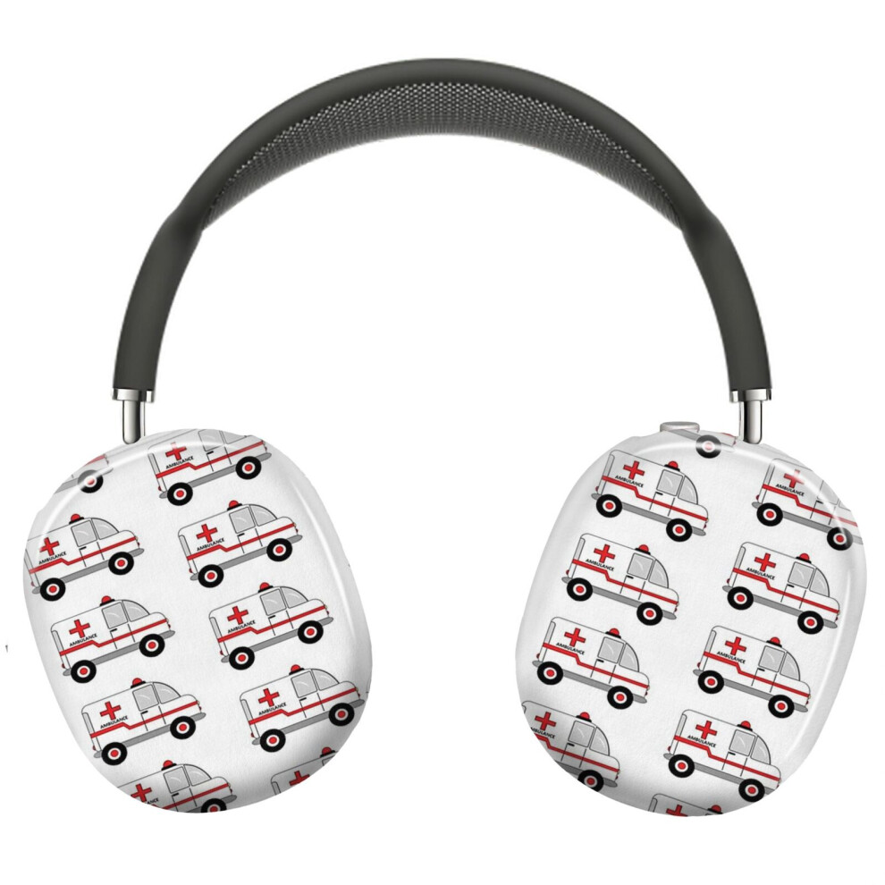 (Ambulance_5483) Protective Cover For Airpods Max Headphones Aesthetic Print Snap On Cases 8841579030607