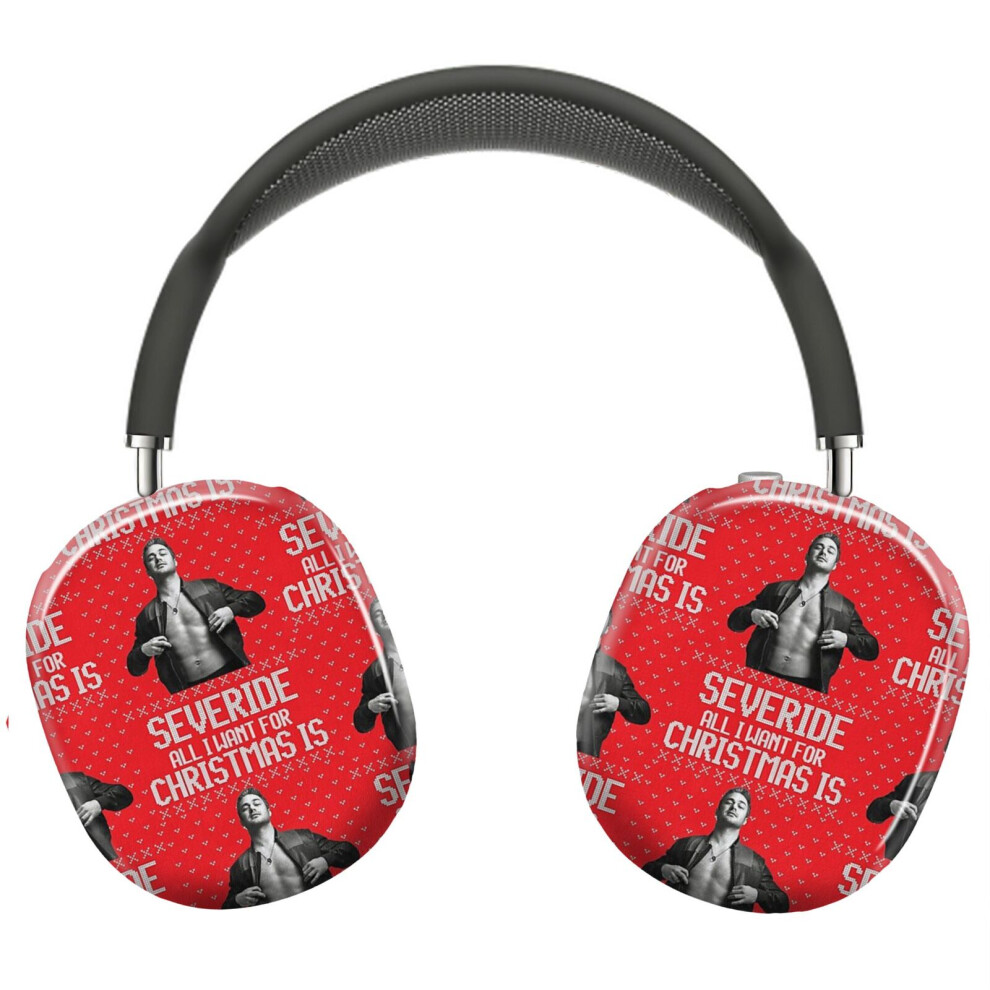 (All I Want For Christmas Is Kelly Severide_6867) Protective Cover For Airpods Max Headphones Aesthetic Print Snap On Cases 8841579030881