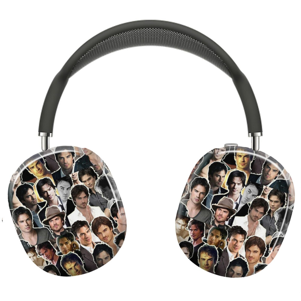 (Ian Somerhalder Collage Damon - Sagittarius _3782) Protective Cover For Airpods Max Headphones Aesthetic Print Snap On Cases 8841579069416