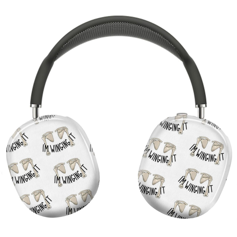 (I?M Winging It_22549) Protective Cover For Airpods Max Headphones Aesthetic Print Snap On Cases 8841579069430