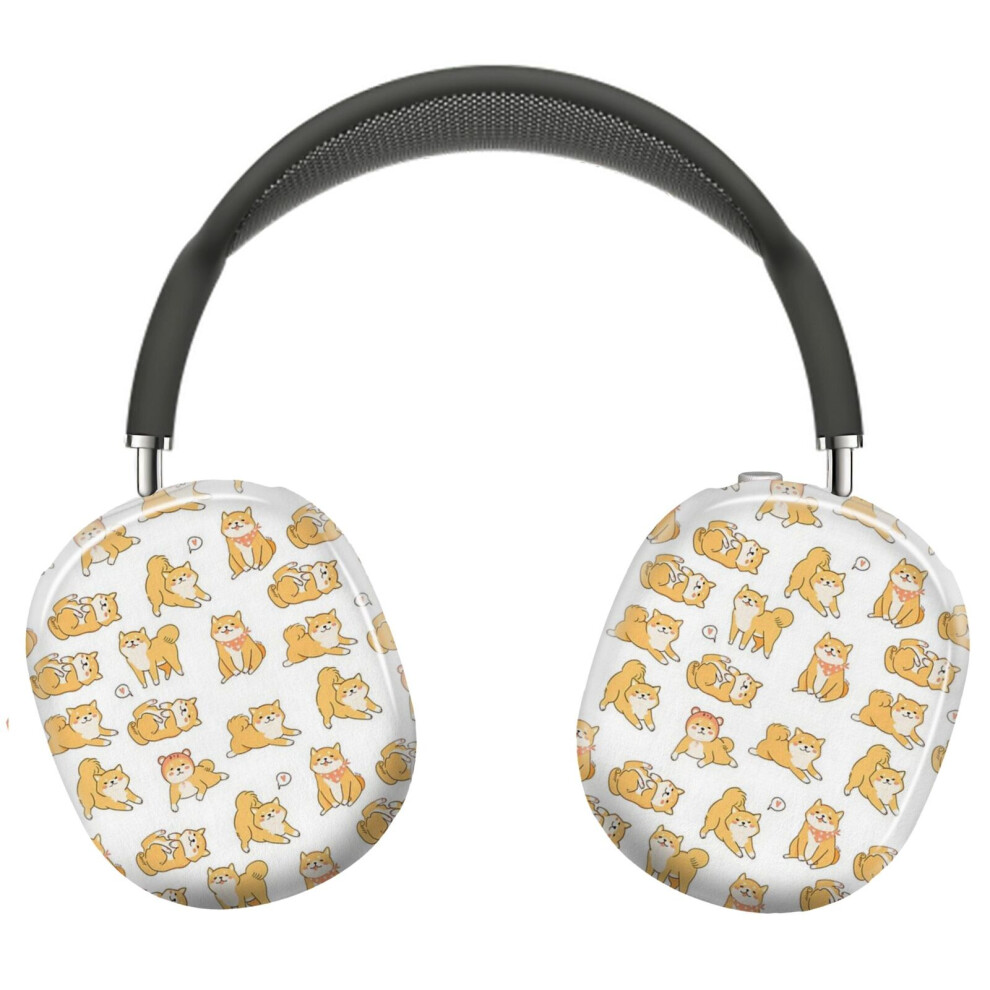 (I Love Shiba Inu Puppies_4370) Protective Cover For Airpods Max Headphones Aesthetic Print Snap On Cases 8841579069768