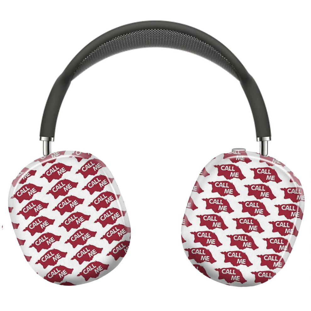 (Call Me! - Arkansas Razorbacks_4181) Protective Cover For Airpods Max Headphones Aesthetic Print Snap On Cases 8841579039648