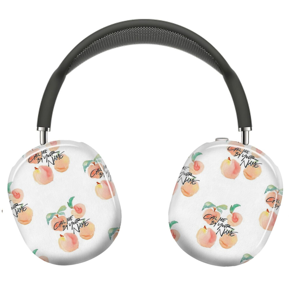 (Call Me By Your Name Peaches_3851) Protective Cover For Airpods Max Headphones Aesthetic Print Snap On Cases 8841579039679