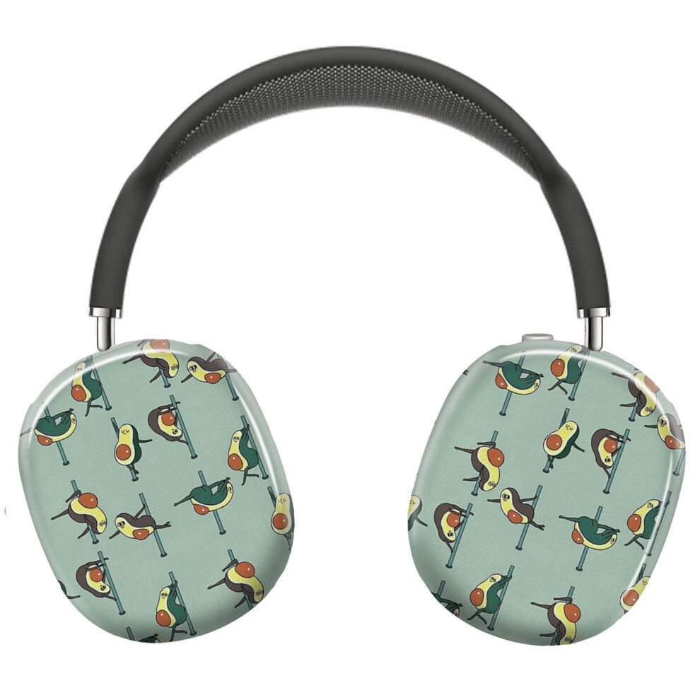 (Avocados Pole Dancing Club_22447) Protective Cover For Airpods Max Headphones Aesthetic Print Snap On Cases 8841579031895