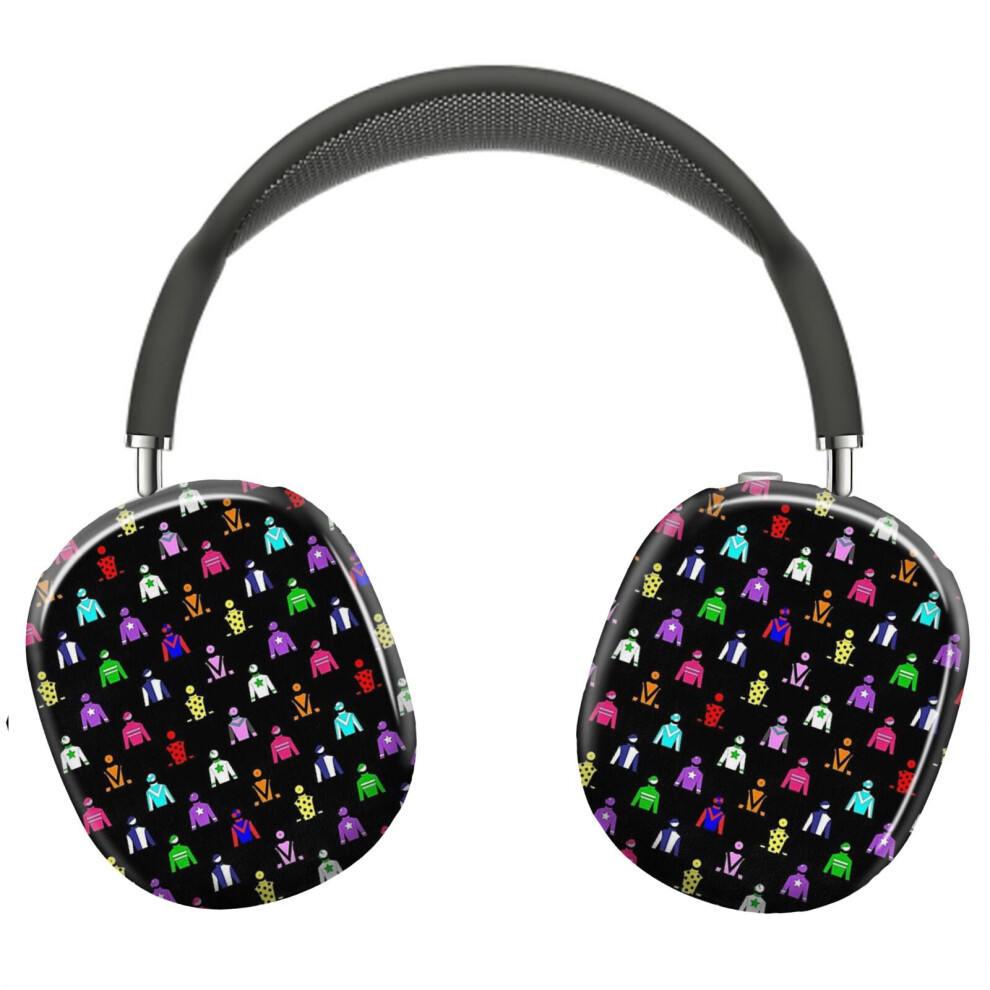 (Horse Racing Jockey Silks_5936) Protective Cover For Airpods Max Headphones Aesthetic Print Snap On Cases 8841579071228