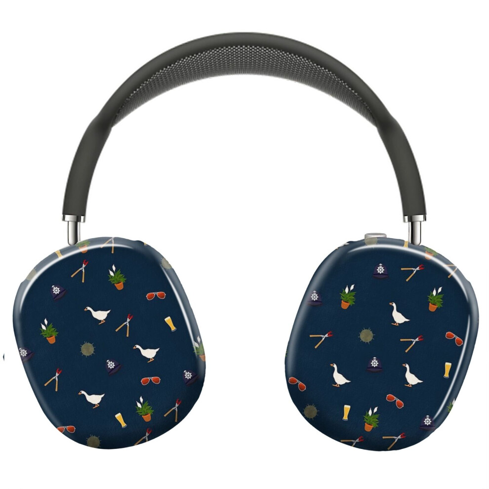 (Hot Fuzz Pattern_4442) Protective Cover For Airpods Max Headphones Aesthetic Print Snap On Cases 8841579070863