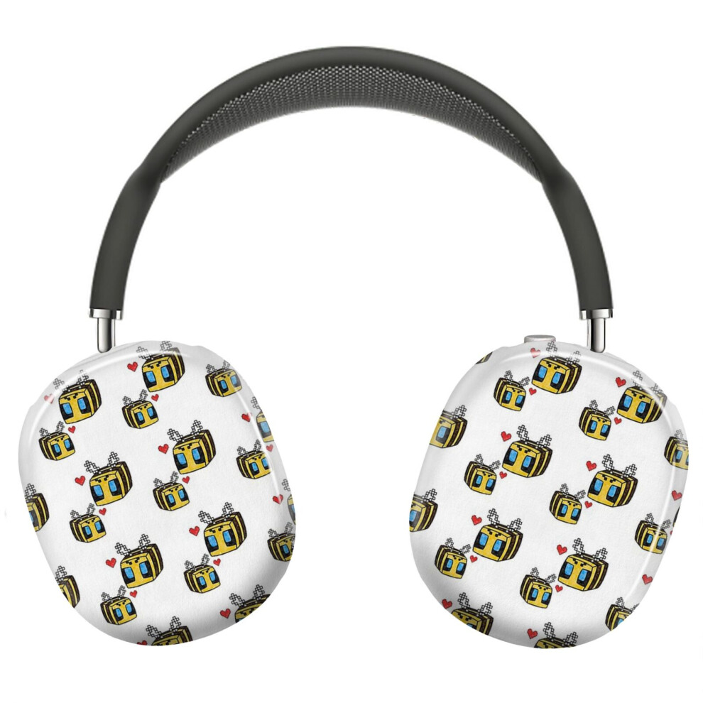 (Minecraft Bees_5253) Protective Cover For Airpods Max Headphones Aesthetic Print Snap On Cases 8841579075943