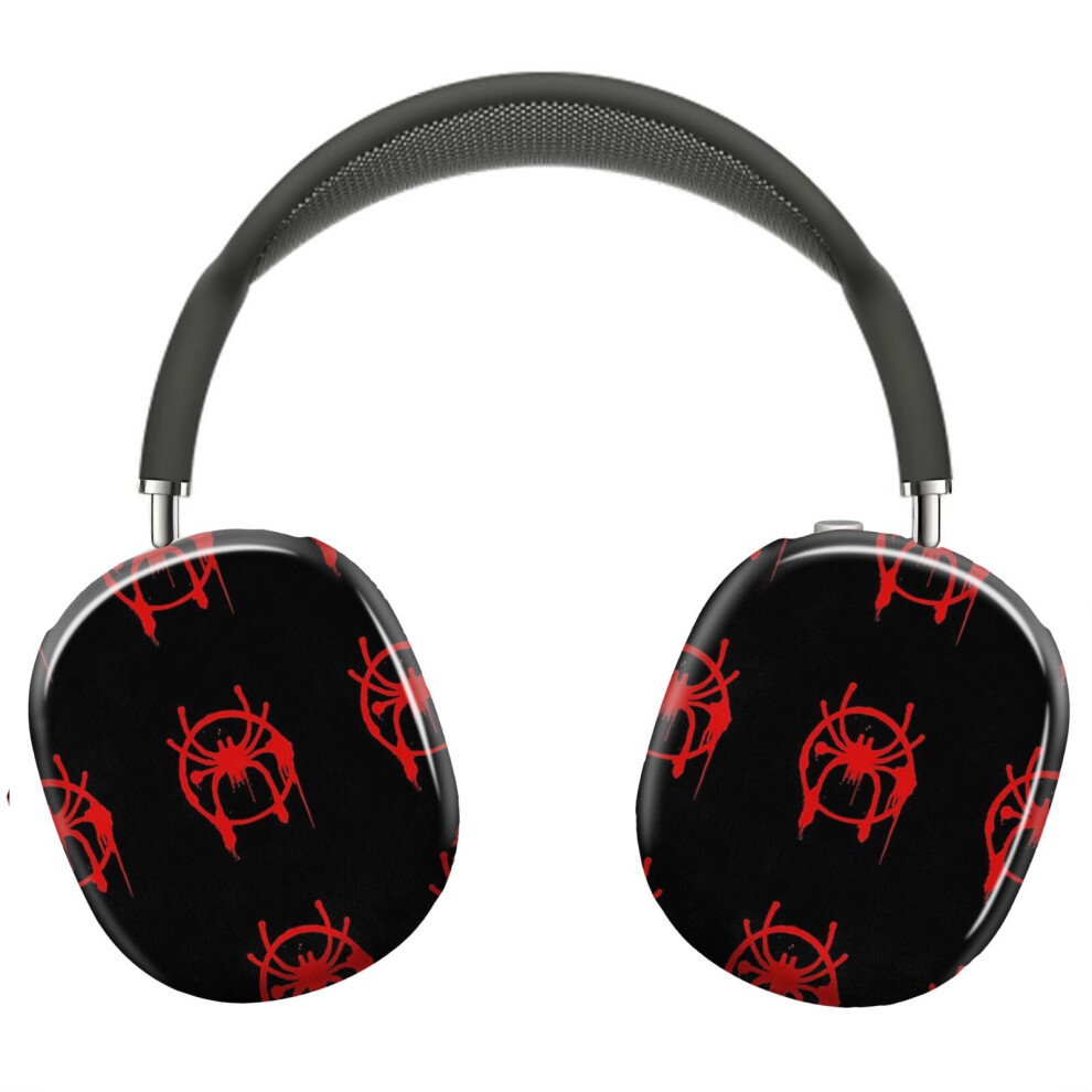 (Miles Morales Logo_22834) Protective Cover For Airpods Max Headphones Aesthetic Print Snap On Cases 8841579076056