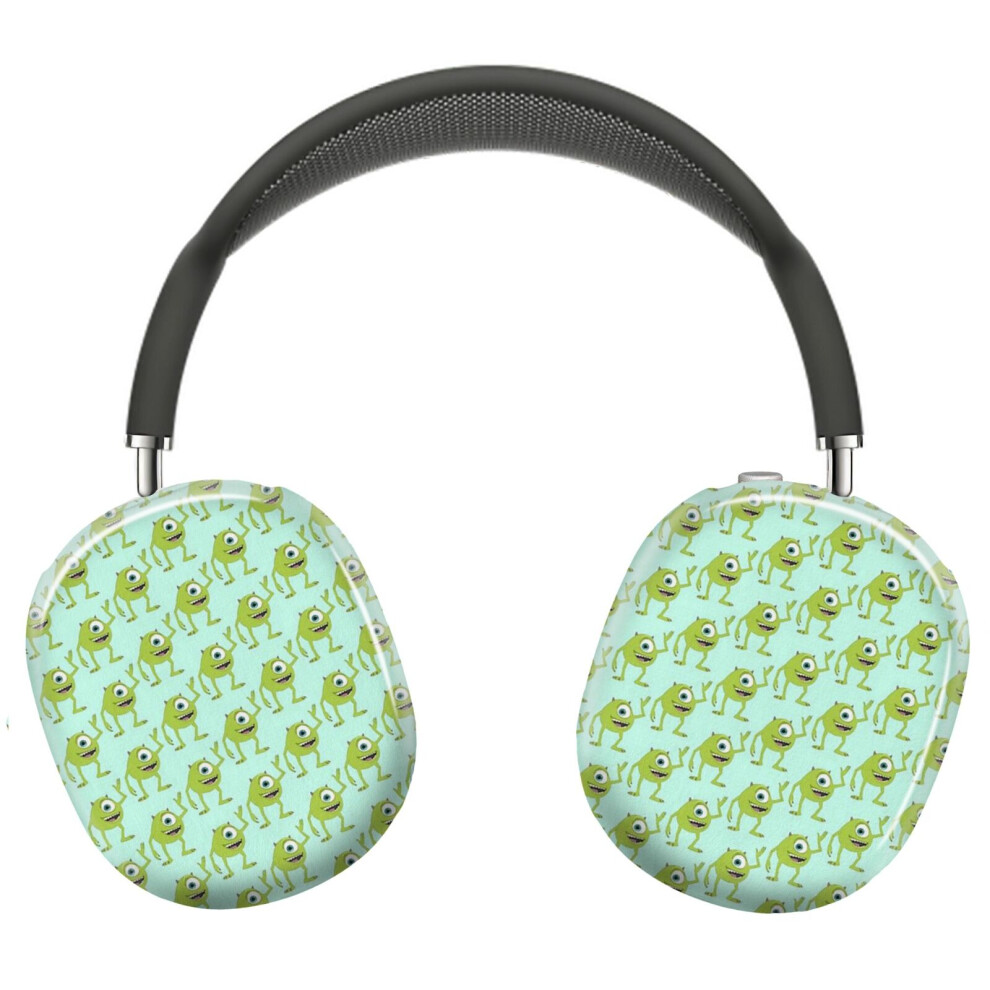 (Mike Wazowski Pattern _11665) Protective Cover For Airpods Max Headphones Aesthetic Print Snap On Cases 8841579076117