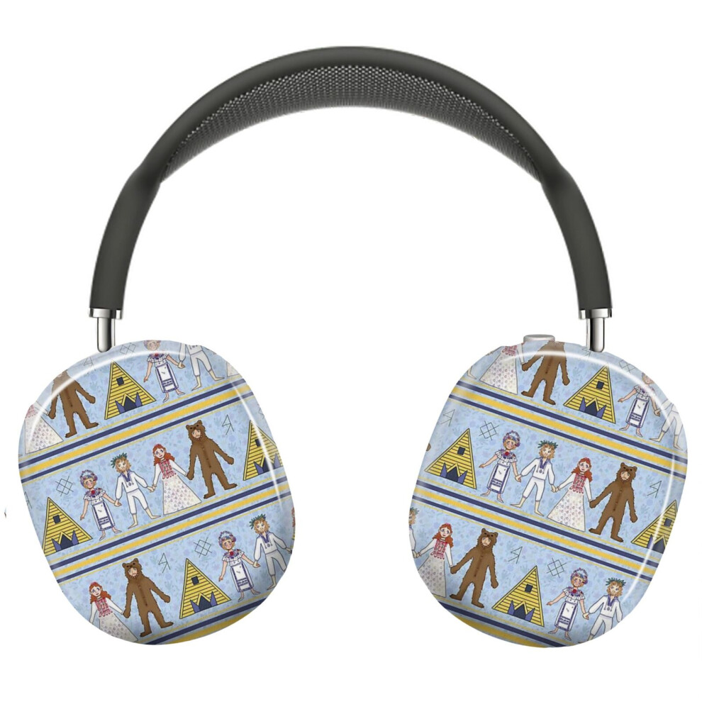 (Midsommar Pattern #2_7334) Protective Cover For Airpods Max Headphones Aesthetic Print Snap On Cases 8841579076254