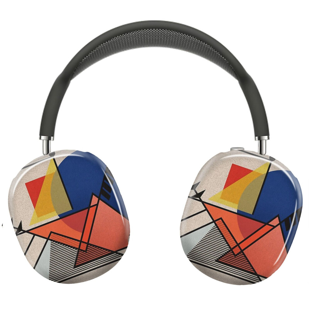 (Midcentury Modern Abstraction_22727) Protective Cover For Airpods Max Headphones Aesthetic Print Snap On Cases 8841579076391