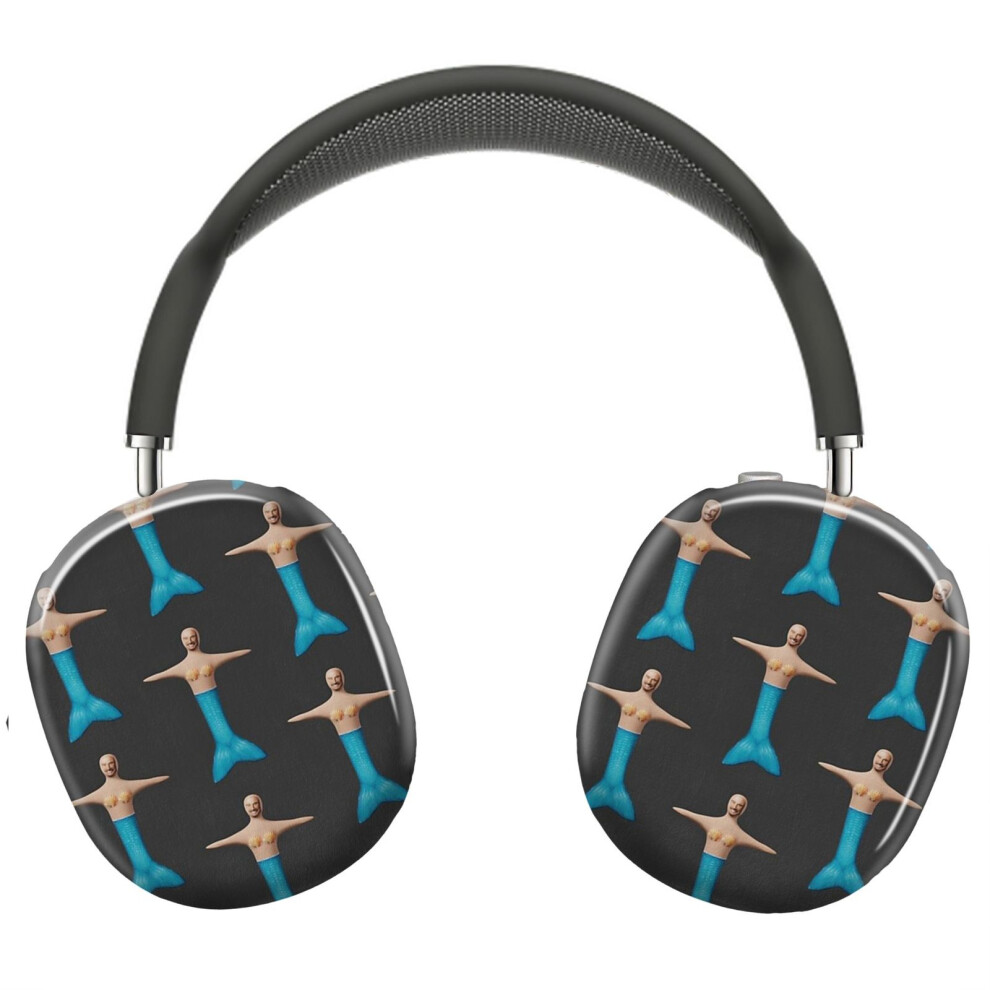 (Dr. Phil Mermaid_7787) Protective Cover For Airpods Max Headphones Aesthetic Print Snap On Cases 8841579046011