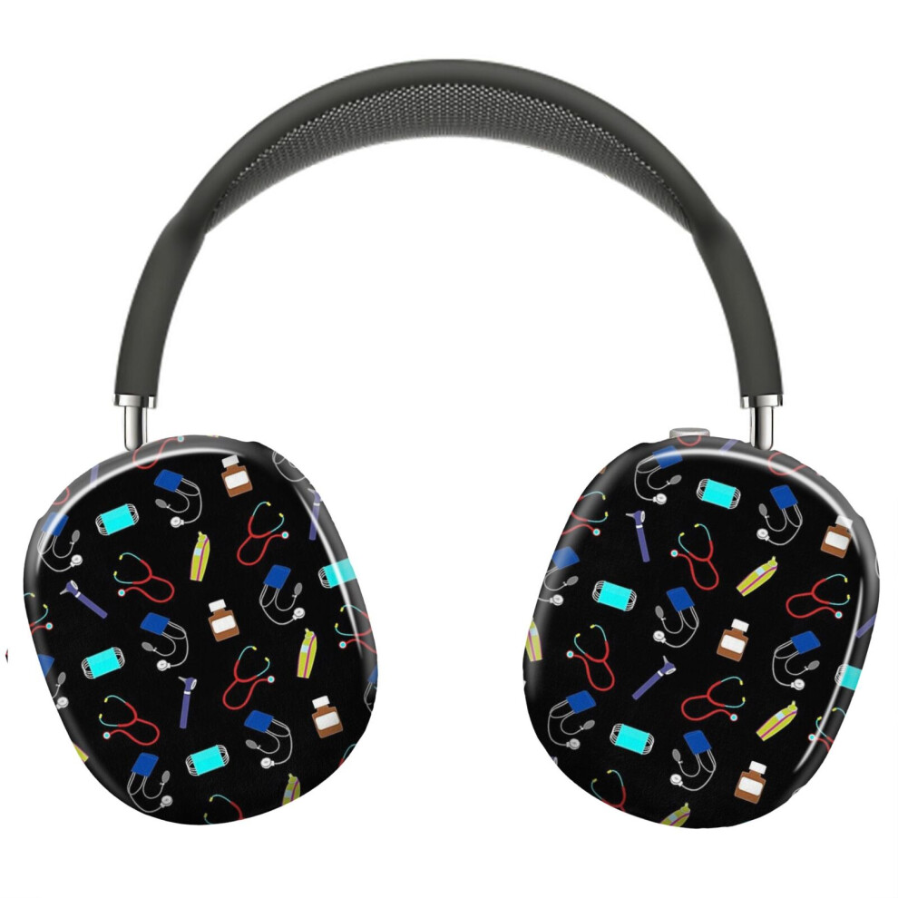 (Medical Equipment Pattern_5375) Protective Cover For Airpods Max Headphones Aesthetic Print Snap On Cases 8841579077510