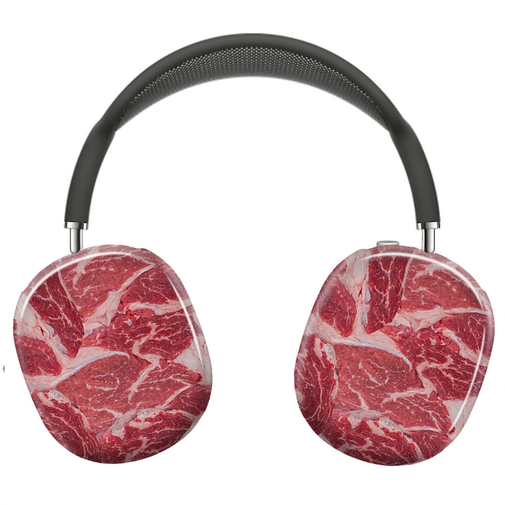 (Meat_10163) Protective Cover For Airpods Max Headphones Aesthetic Print Snap On Cases 8841579077572