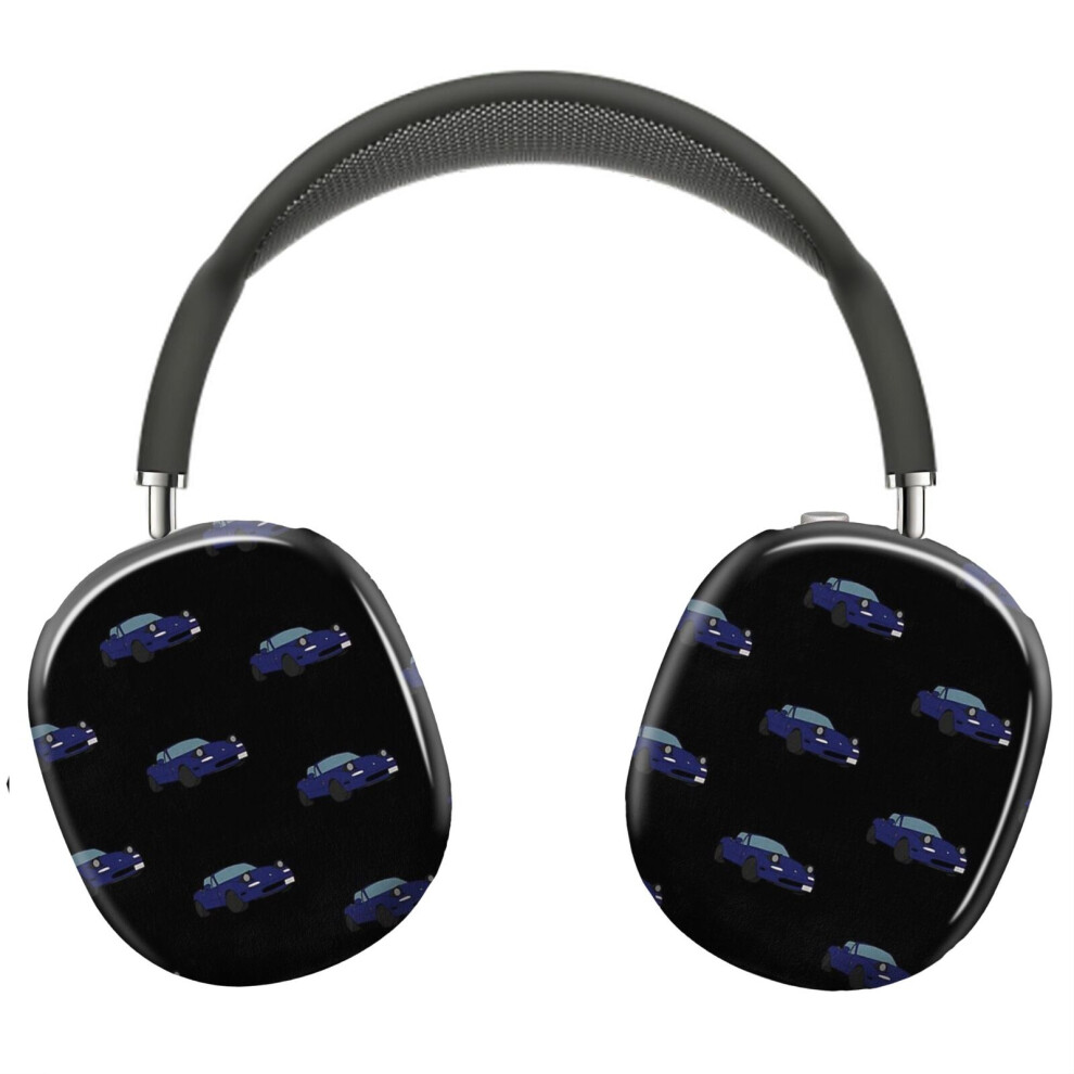 (Mazda Miata Mx5 1990 Blue_8109) Protective Cover For Airpods Max Headphones Aesthetic Print Snap On Cases 8841579077886