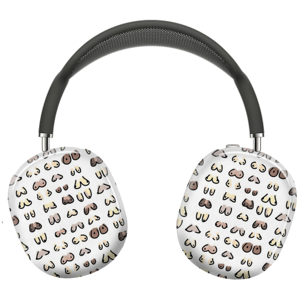 (Boobs Shower Curtain_14215) Protective Cover For Airpods Max Headphones Aesthetic Print Snap On Cases 8841579042235