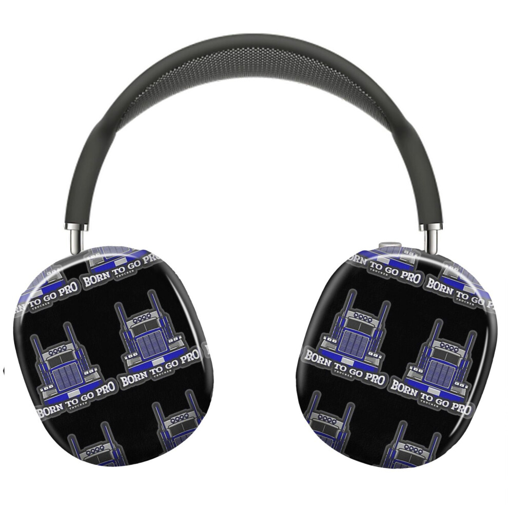 (Born To Go Pro Trucker_12432) Protective Cover For Airpods Max Headphones Aesthetic Print Snap On Cases 8841579041849