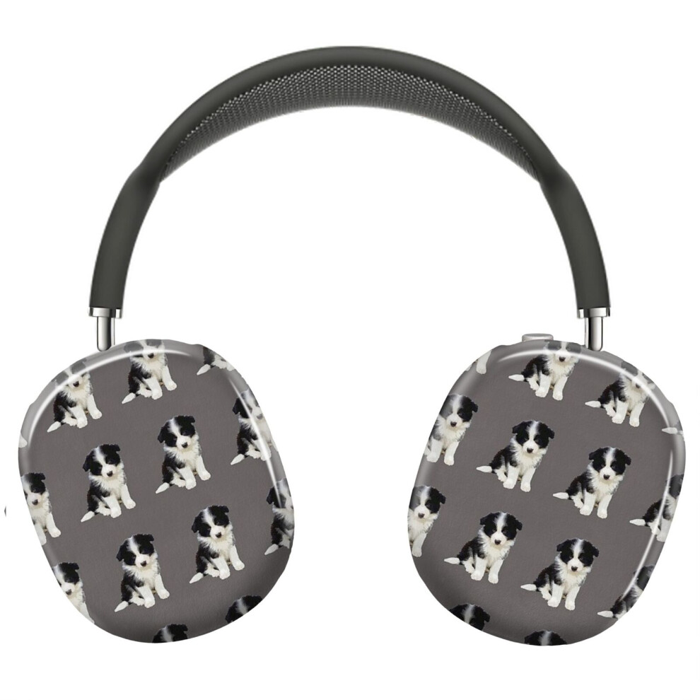 (Border Collie Pup _4943) Protective Cover For Airpods Max Headphones Aesthetic Print Snap On Cases 8841579041924