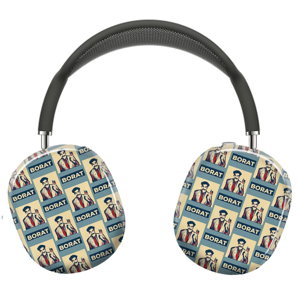 (Borat For President_4933) Protective Cover For Airpods Max Headphones Aesthetic Print Snap On Cases 8841579041962