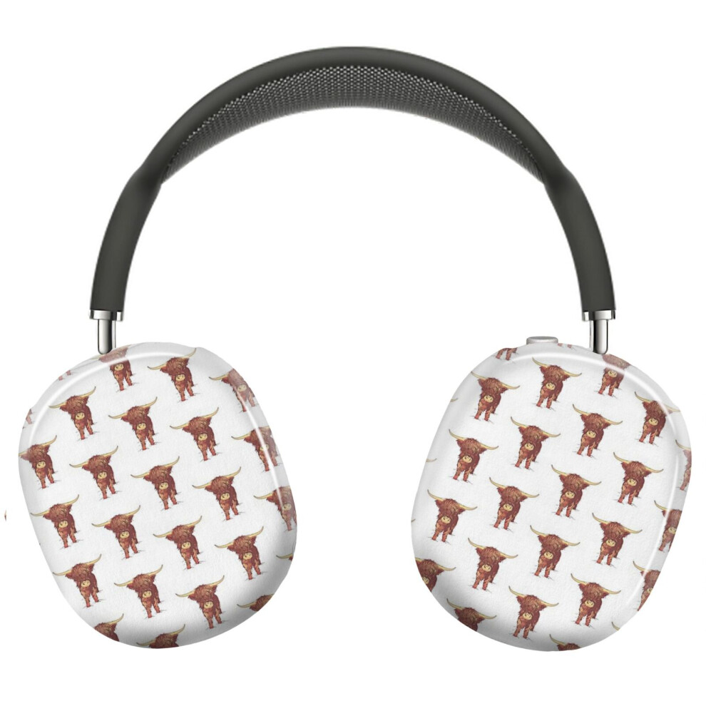 (Highland Cattle Cattle Highland Animal_4656) Protective Cover For Airpods Max Headphones Aesthetic Print Snap On Cases 8841579071839