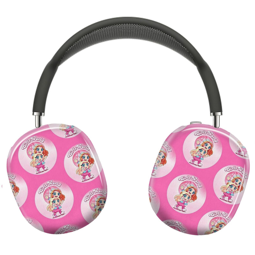 (Hey Cuties_14926) Protective Cover For Airpods Max Headphones Aesthetic Print Snap On Cases 8841579072263
