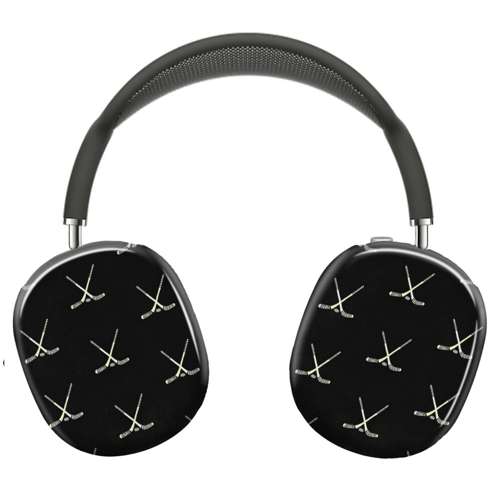 (Hockey Sticks_8427) Protective Cover For Airpods Max Headphones Aesthetic Print Snap On Cases 8841579072126