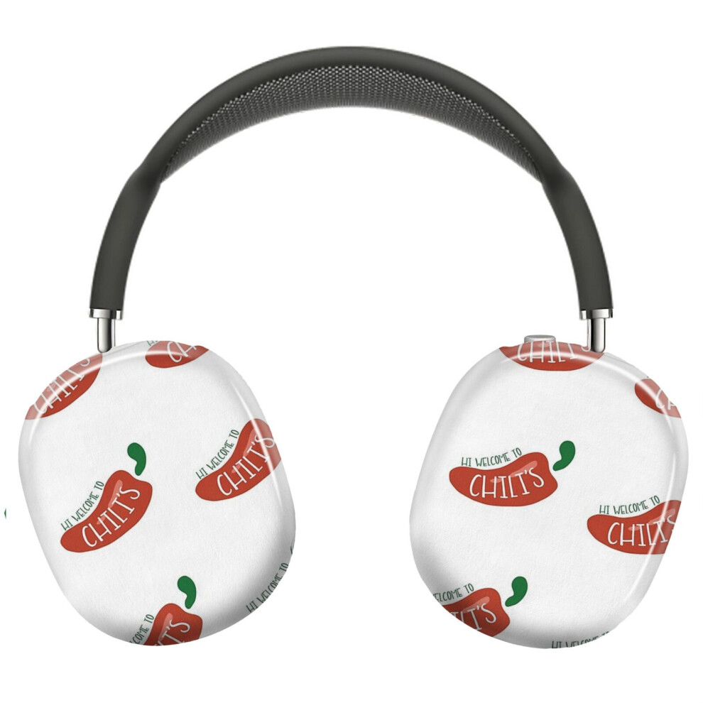 (Hi Welcome To Chili's Vine_9887) Protective Cover For Airpods Max Headphones Aesthetic Print Snap On Cases 8841579071877