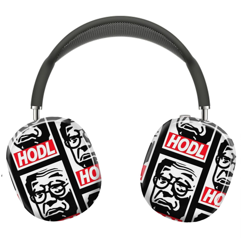 (Hodl - Satoshi Nakamoto Bitcoin Meme _7807) Protective Cover For Airpods Max Headphones Aesthetic Print Snap On Cases 8841579072102