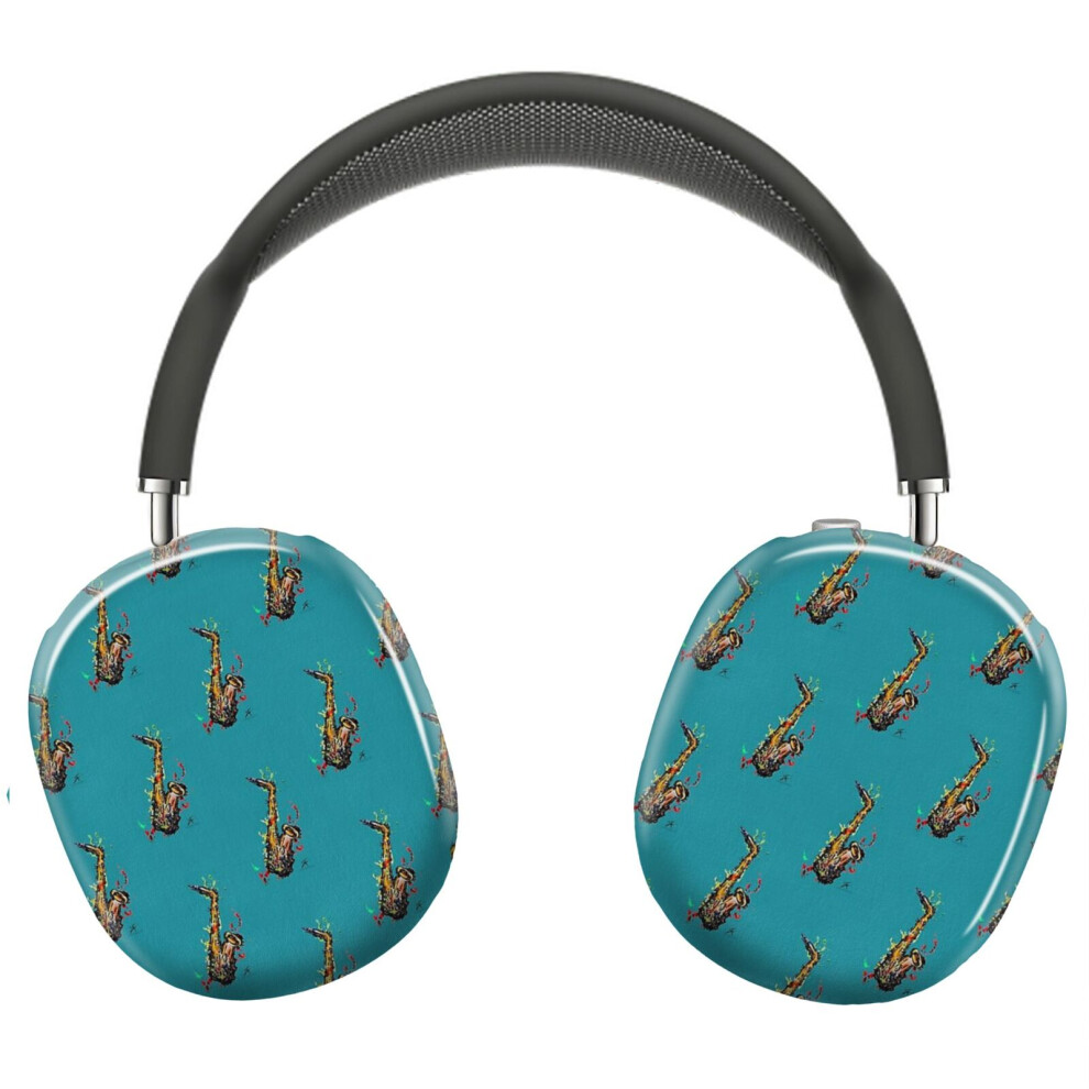 Photos - Portable Audio Accessories  Protective Cover for AirPods Max Headphones Aesthetic Print Snap On Cases(Art Of Sax 6400)