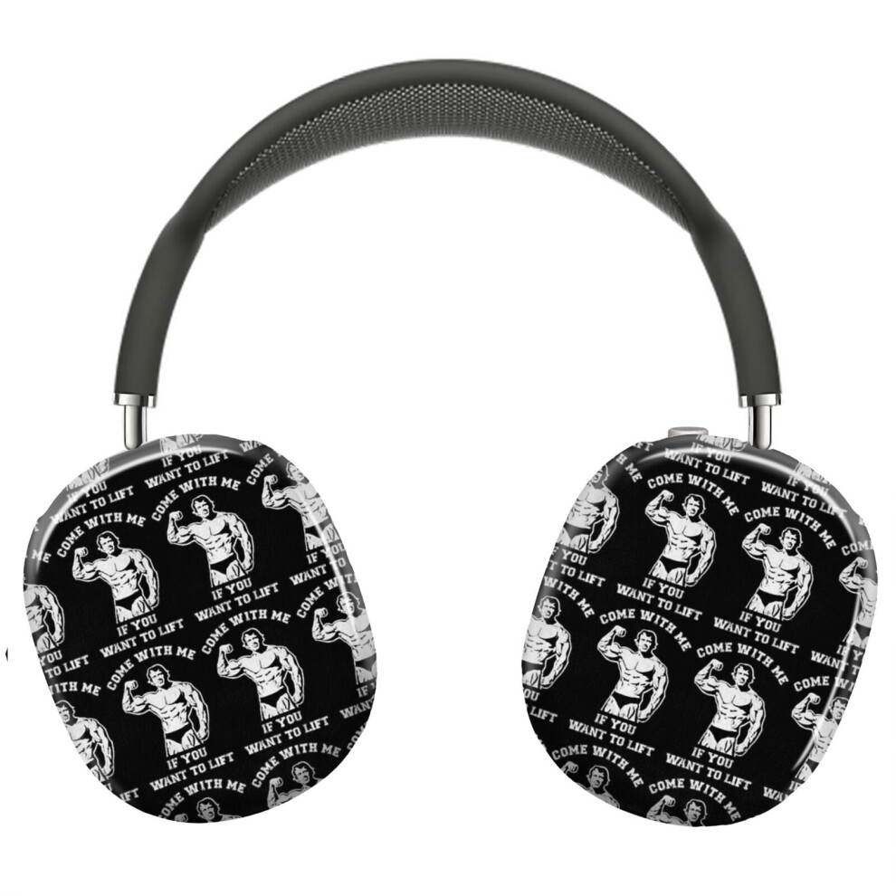 (Arnold Come With Me Lift_14131) Protective Cover For Airpods Max Headphones Aesthetic Print Snap On Cases 8841579029090