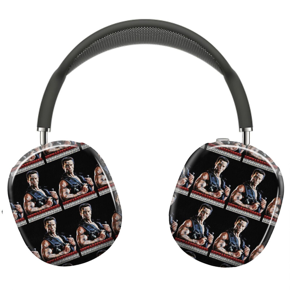 (Arnold Schwarzenegger Commando_22465) Protective Cover For Airpods Max Headphones Aesthetic Print Snap On Cases 8841579029083