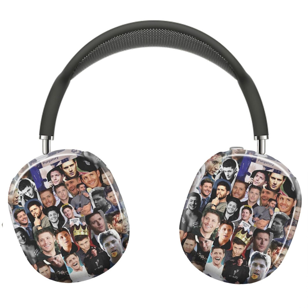 (Jensen Ackles Collage_10360) Protective Cover for AirPods Max Headphones Aesthetic Print Snap On Cases-image-OPC-PFH8YXH-NEW