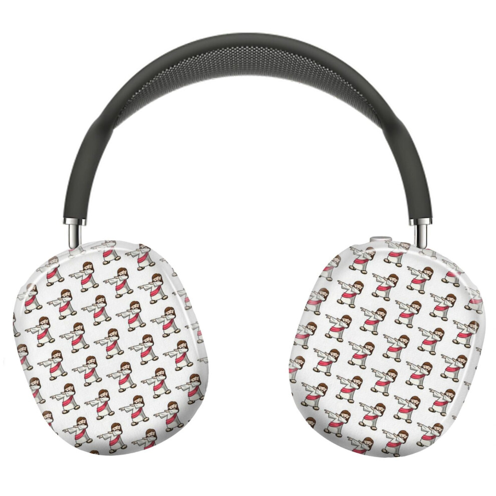(Jesus Christ Dabbing_2278) Protective Cover For Airpods Max Headphones Aesthetic Print Snap On Cases 8841579066484