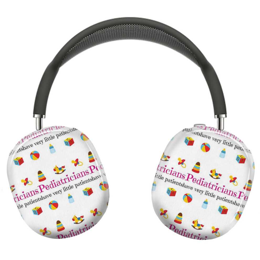 (Pediatricians Have Very Little Patients_7280) Protective Cover For Airpods Max Headphones Aesthetic Print Snap On Cases 8841579087014