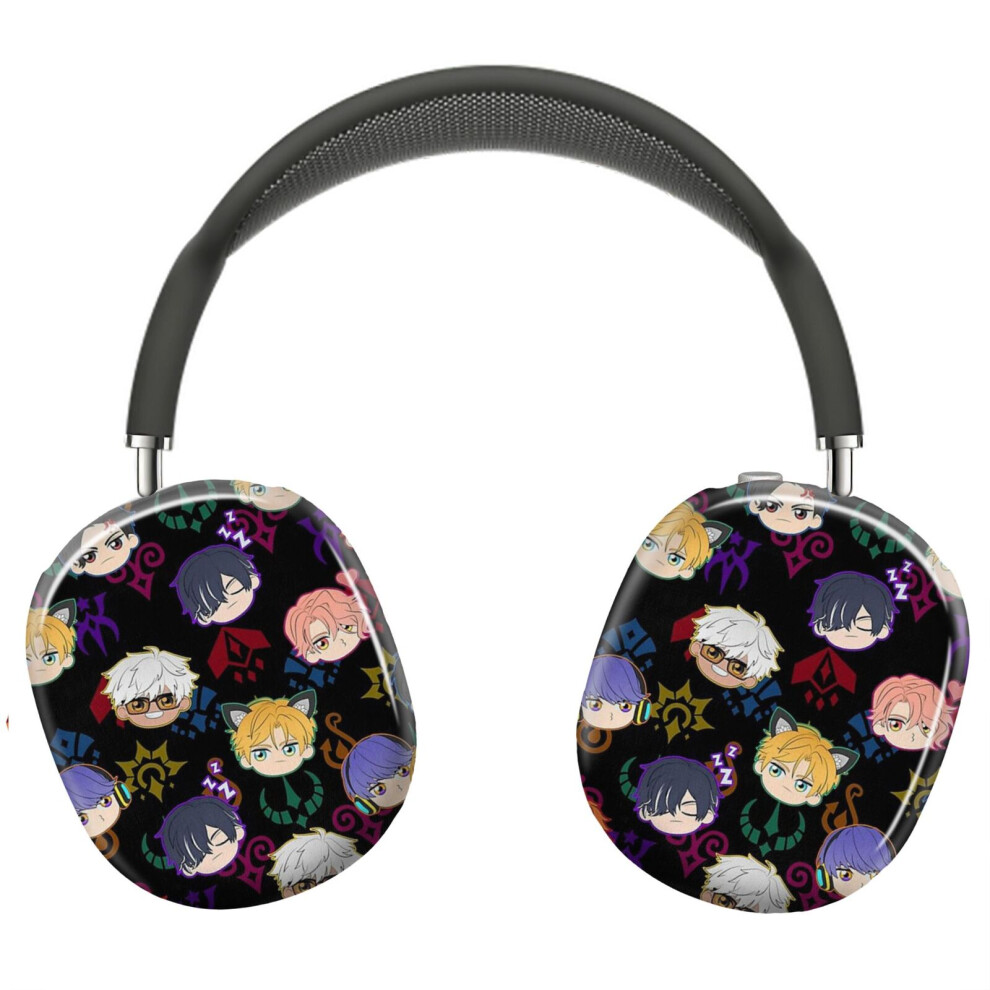 (Obey Me - Demon Brothers Pattern_11901) Protective Cover For Airpods Max Headphones Aesthetic Print Snap On Cases 8841579090779