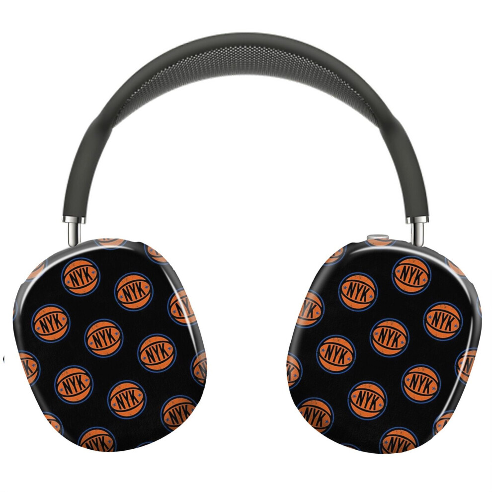 (NYK Retro Ball - Black_8009) Protective Cover for AirPods Max Headphones Aesthetic Print Snap On Cases-image-OPC-PFH8Z7P-NEW